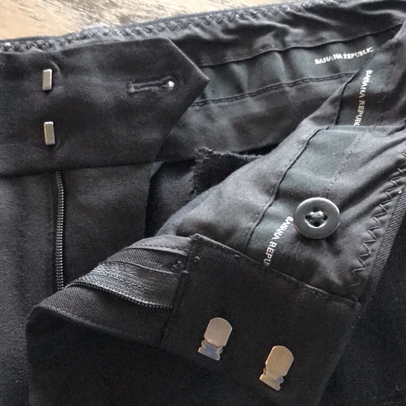 Banana Republic Size 14 Jackson Fit Black Pants - Picture 4 of 7